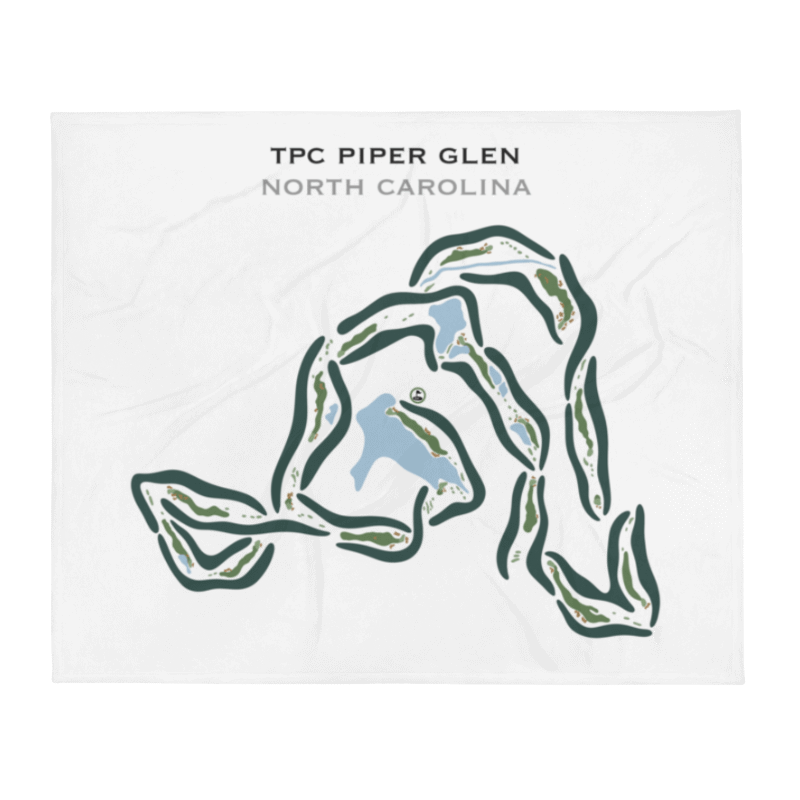 TPC Piper Glen, North Carolina - Printed Golf Courses