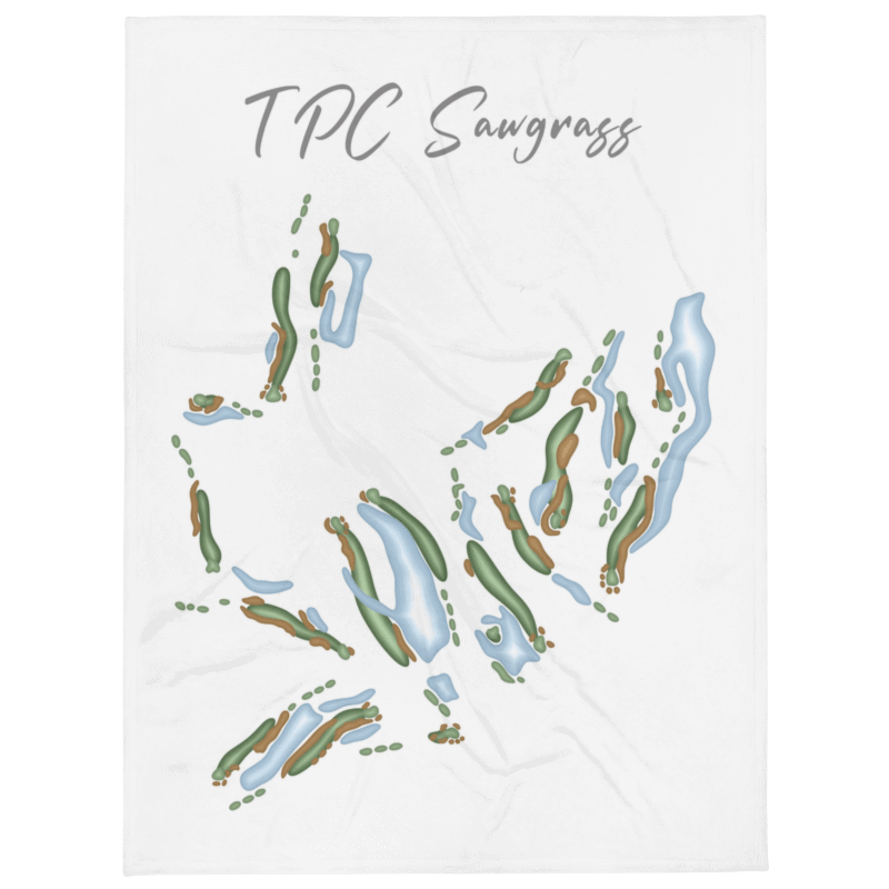 TPC Sawgrass Golf Course, Ponte Verda Beach Florida - Gradient Style