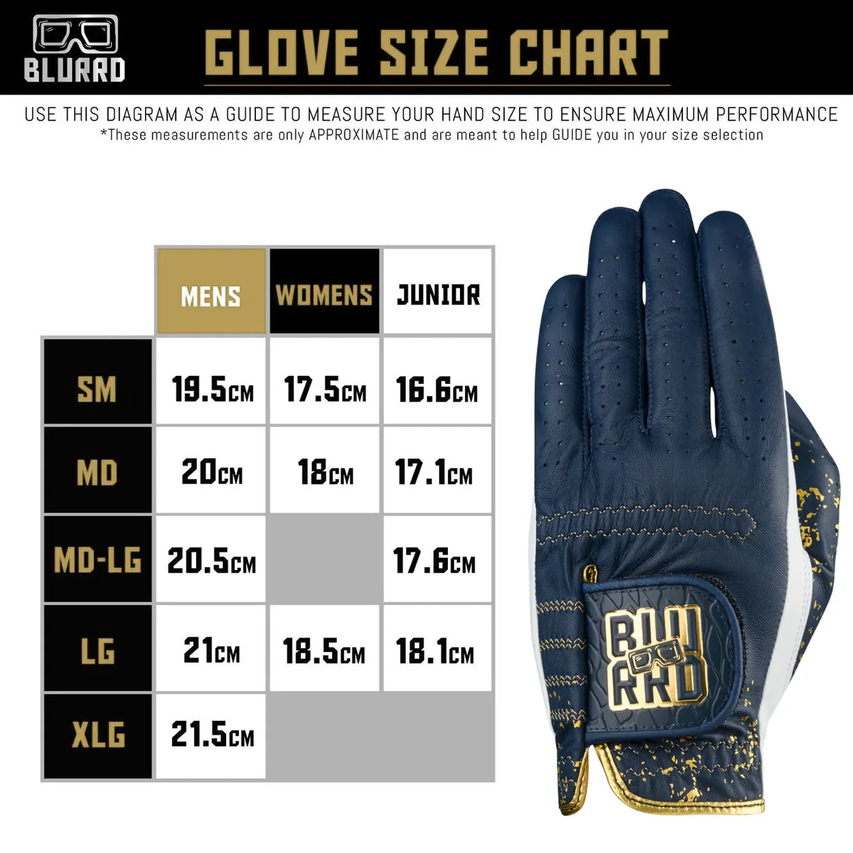 24K Navy &amp; White Glove 2-Pack