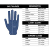 Black Bones Skeleton Mesh Golf Glove