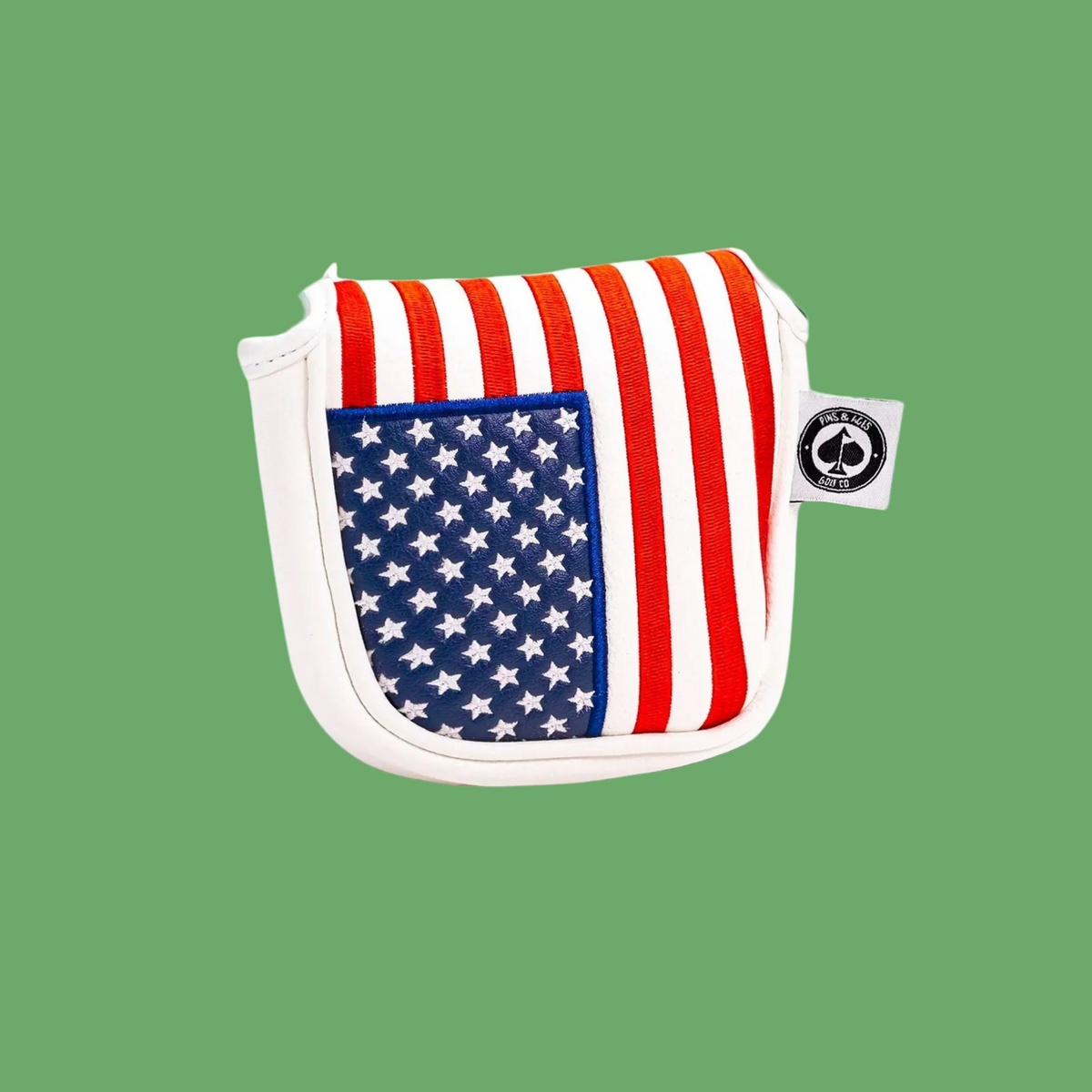 American Flag Mallet Putter Cover