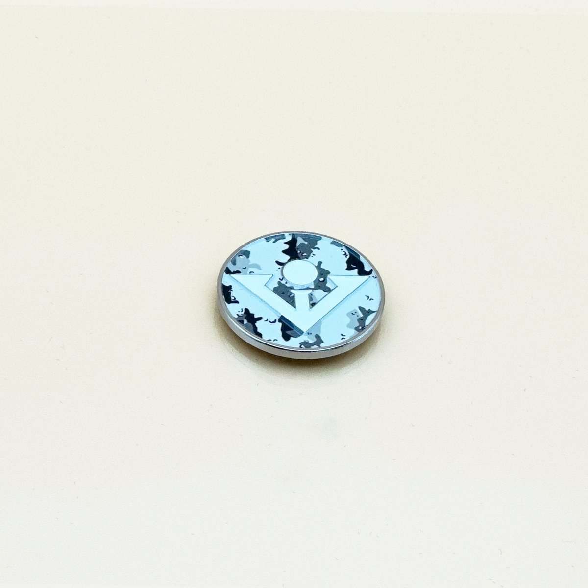 Arctic Camo Golf Ball Marker