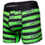 Golf-patterned boxer briefs made from breathable fabric