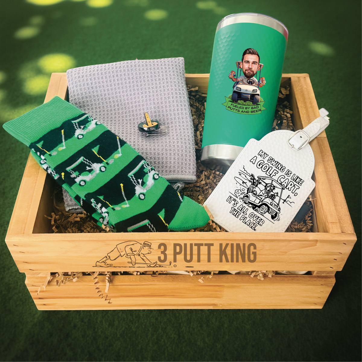 3-Putt King Gift Basket
