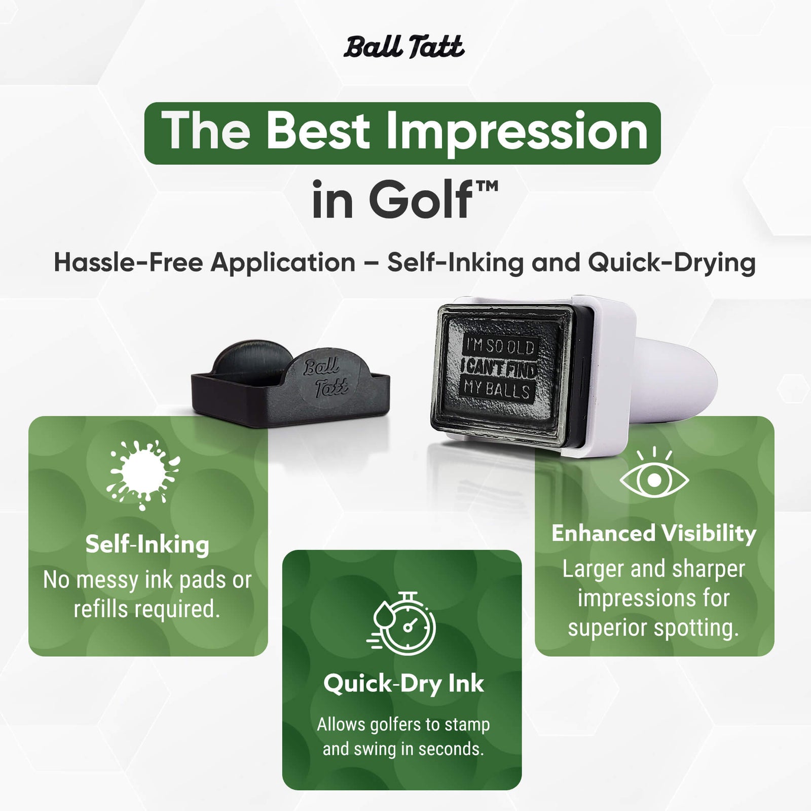 Can't Find My Balls Stamp