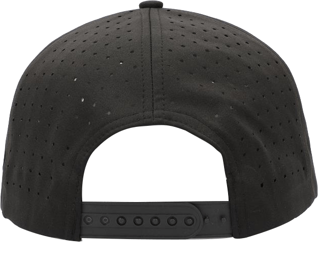 Skull And Crossbones Black Golf Hat