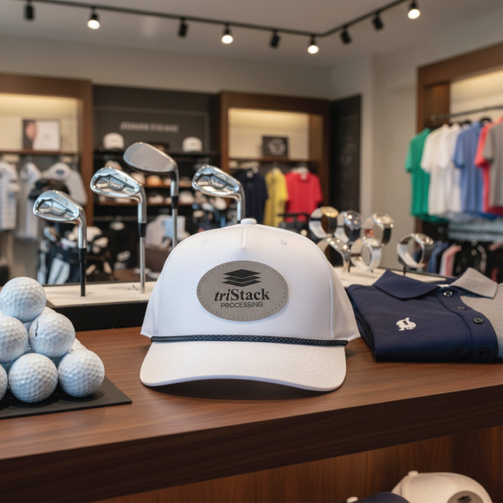 The Custom Clubhouse Logo Cap