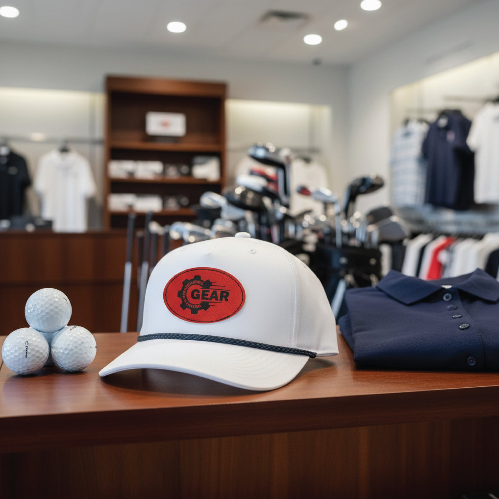 The Custom Clubhouse Logo Cap