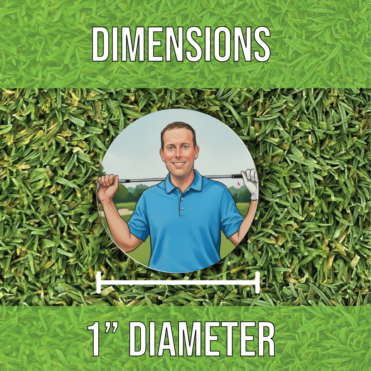 Personalized Cartoon Ball Marker