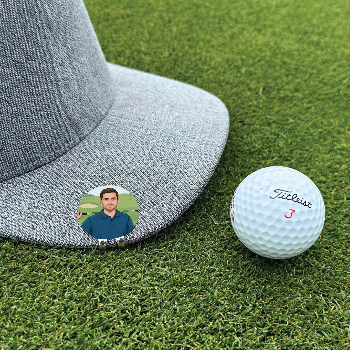 Personalized Cartoon Ball Marker