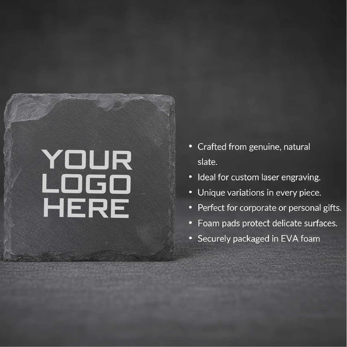 The Fairway Slate Coaster Set