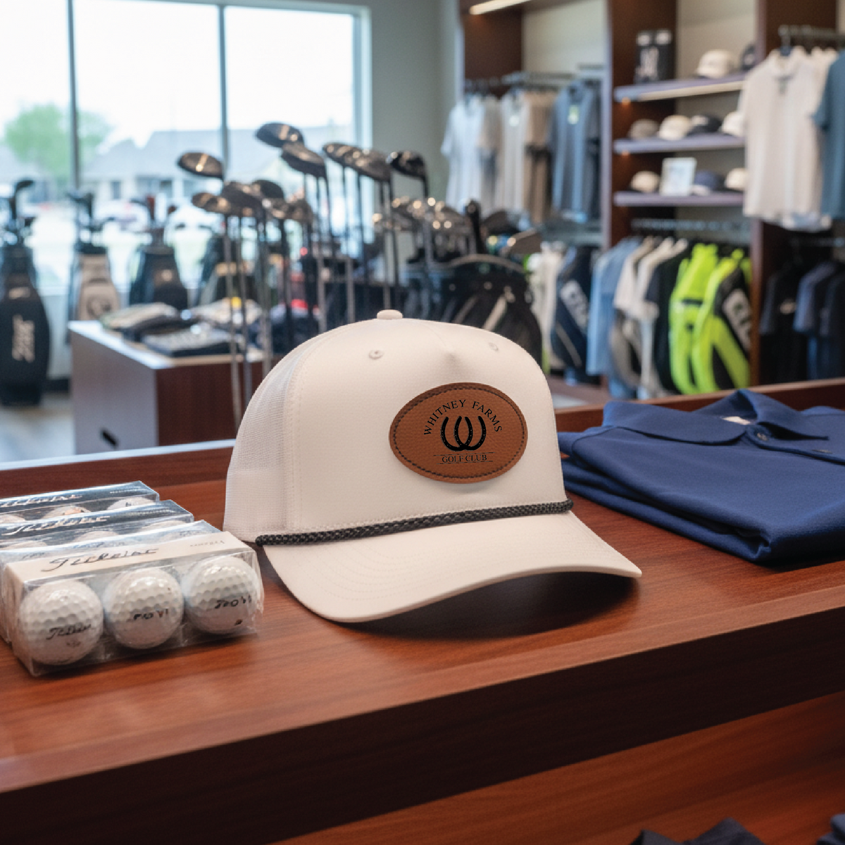 The Custom Clubhouse Logo Cap