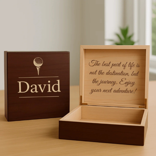 Golf Keepsake Box
