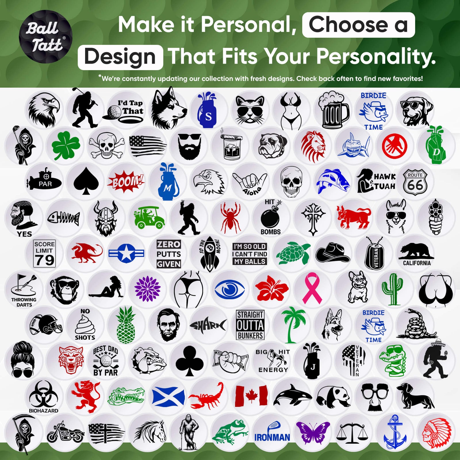 Can't Find My Balls Stamp