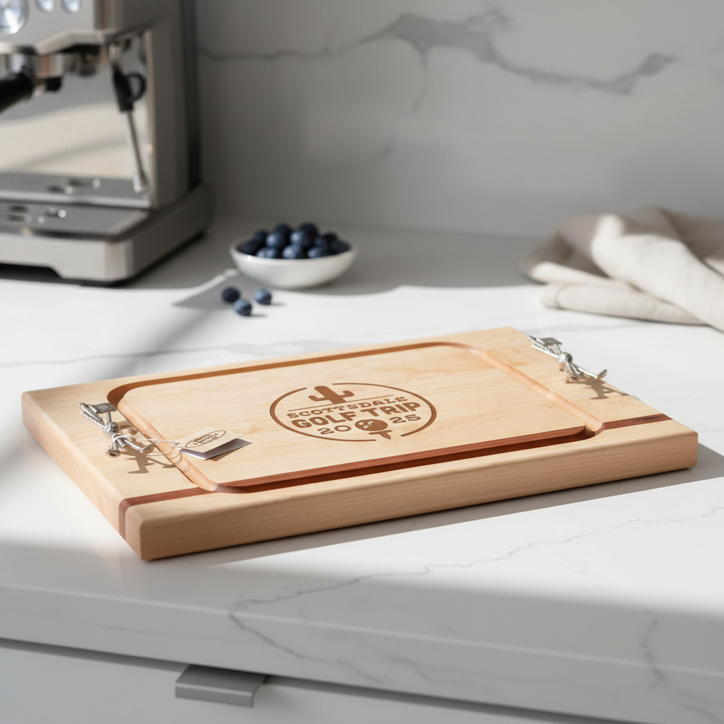 Custom Logo Greenside Cutting Board