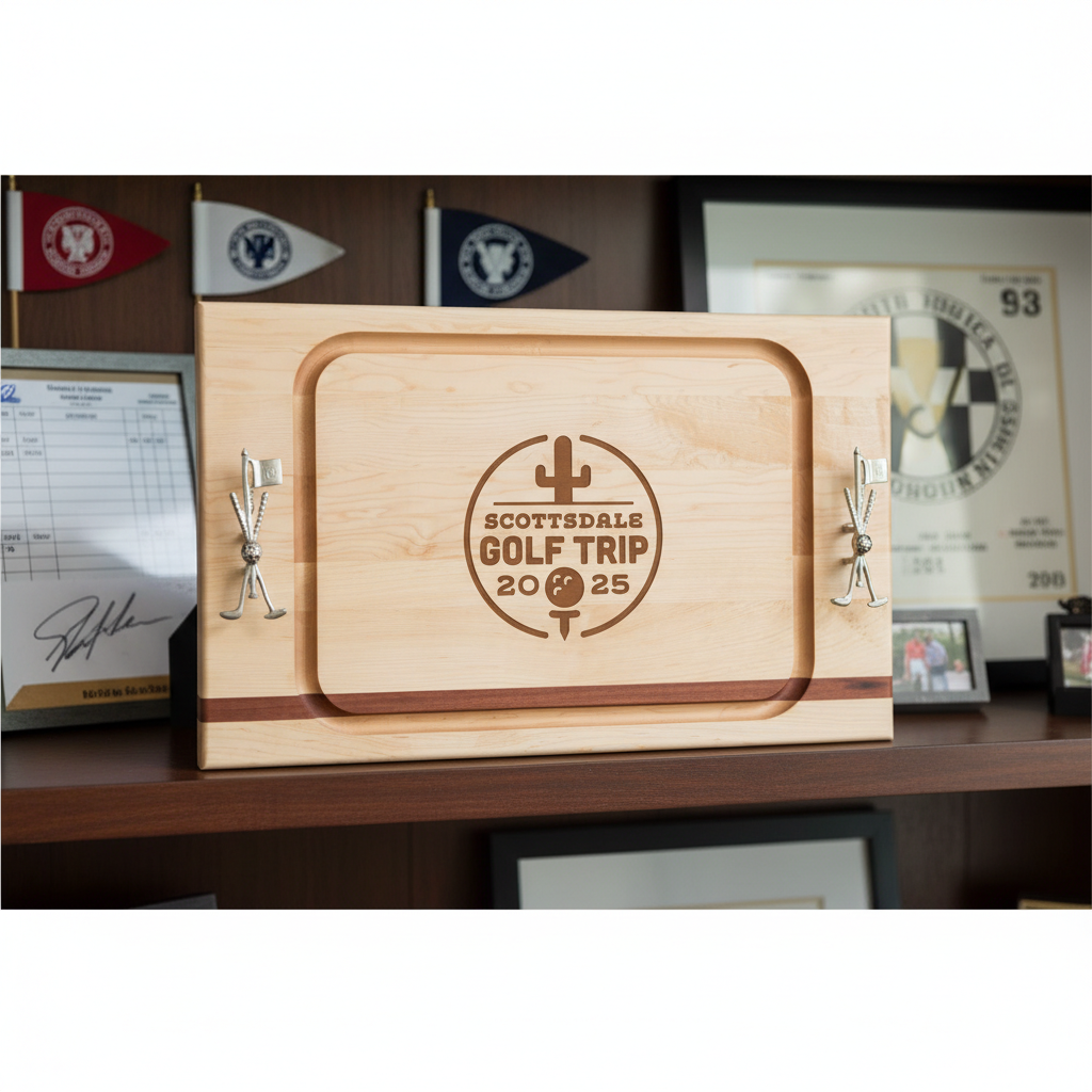Custom Logo Greenside Cutting Board