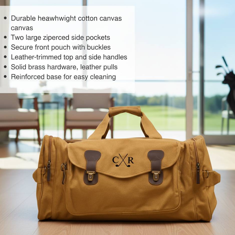 Customized Golf Design Duffle Bag