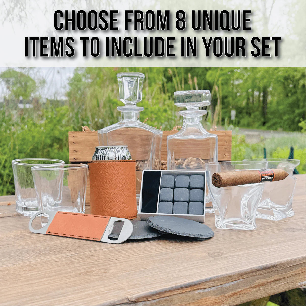 Custom Build Your Own Barware Gift Set