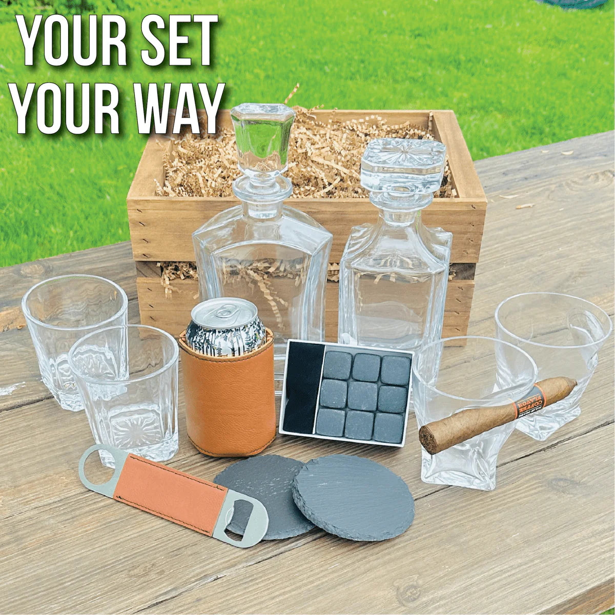 Custom Build Your Own Barware Gift Set