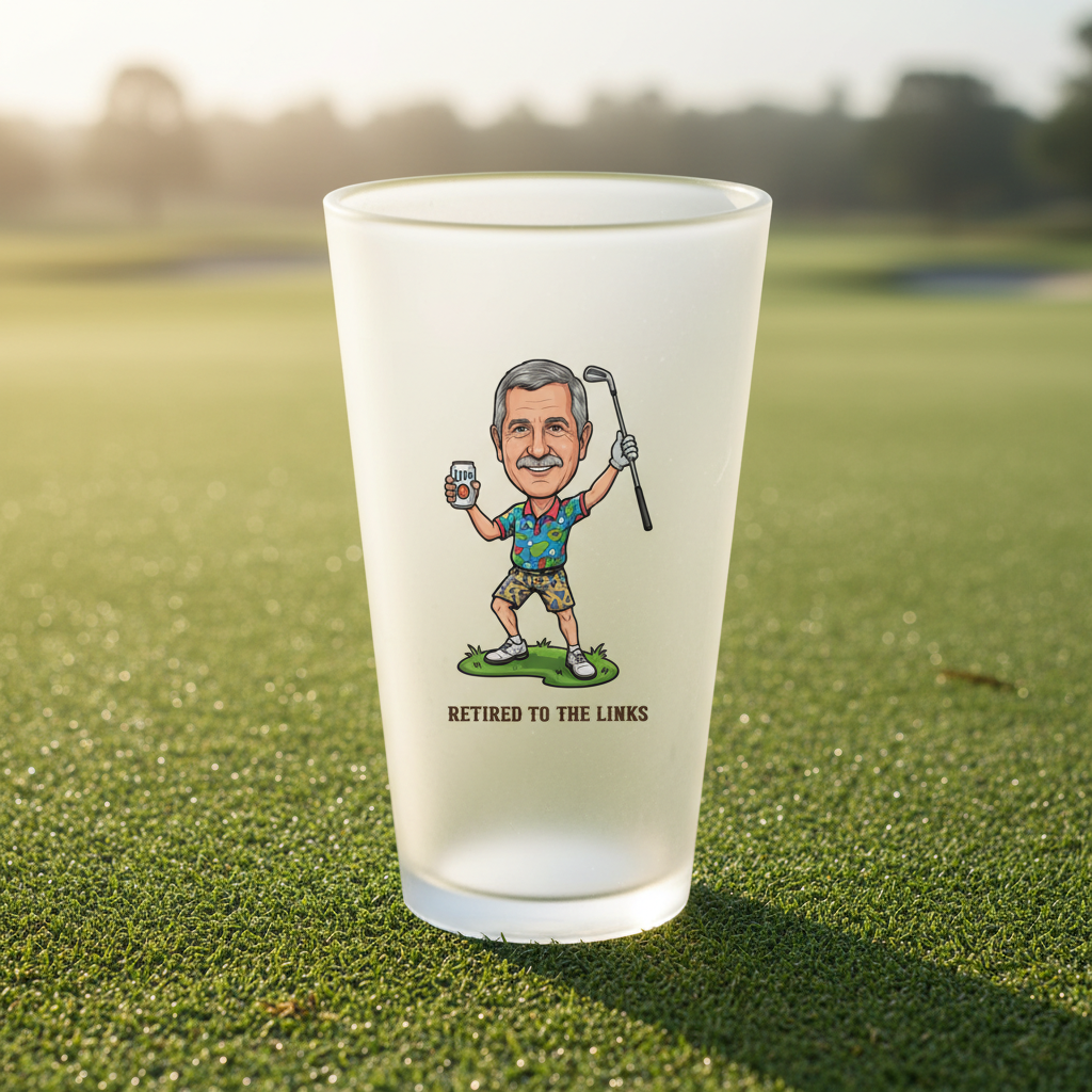 Bogey Brew Pint Glass