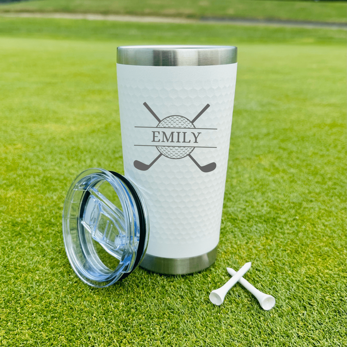 Personalized Golf Lover&#39;s Tumbler