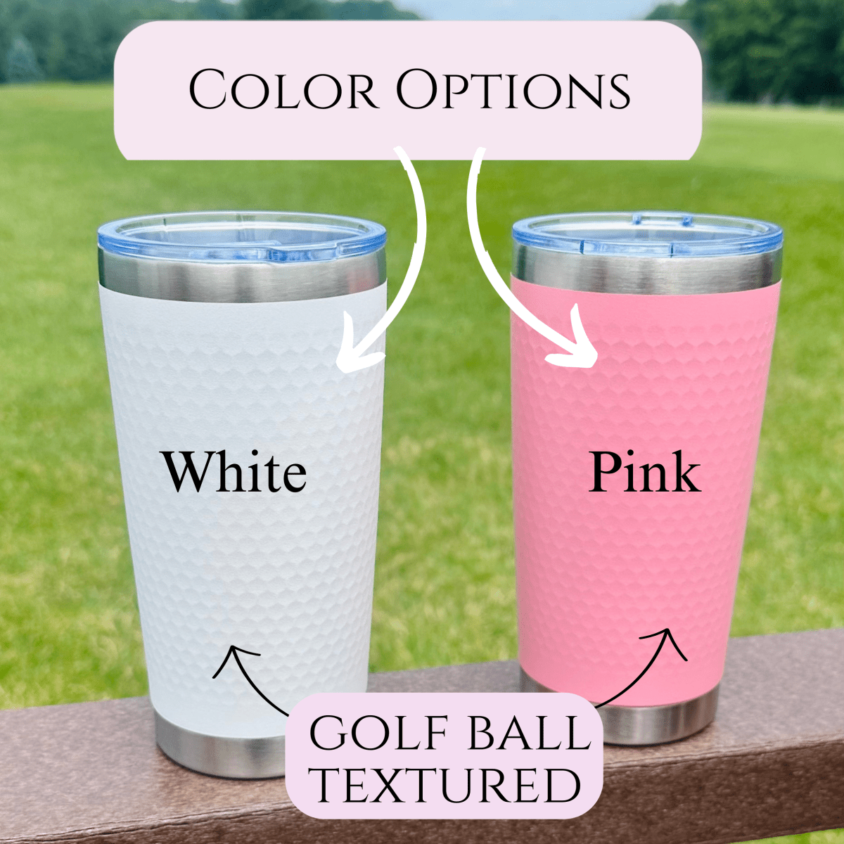 Personalized Golf Lover&#39;s Tumbler