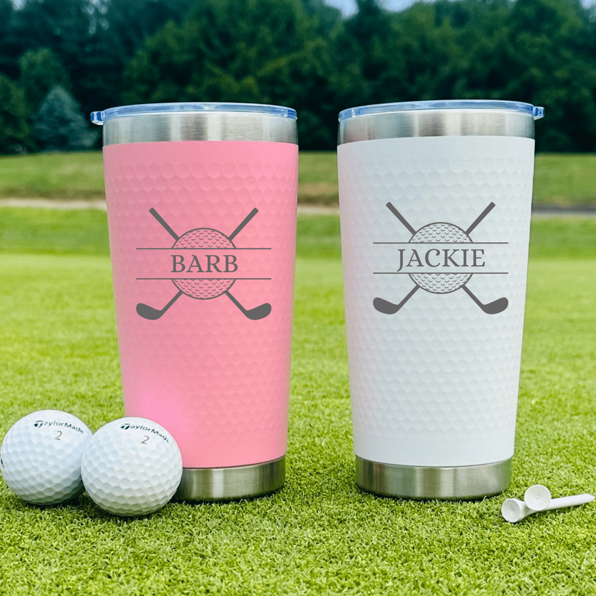 Personalized Golf Lover&#39;s Tumbler