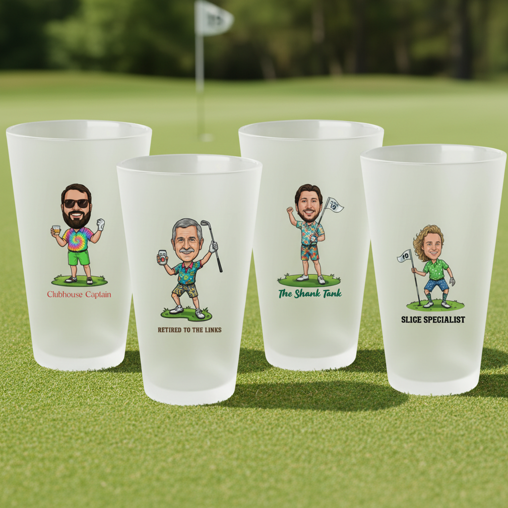 Bogey Brew Pint Glass