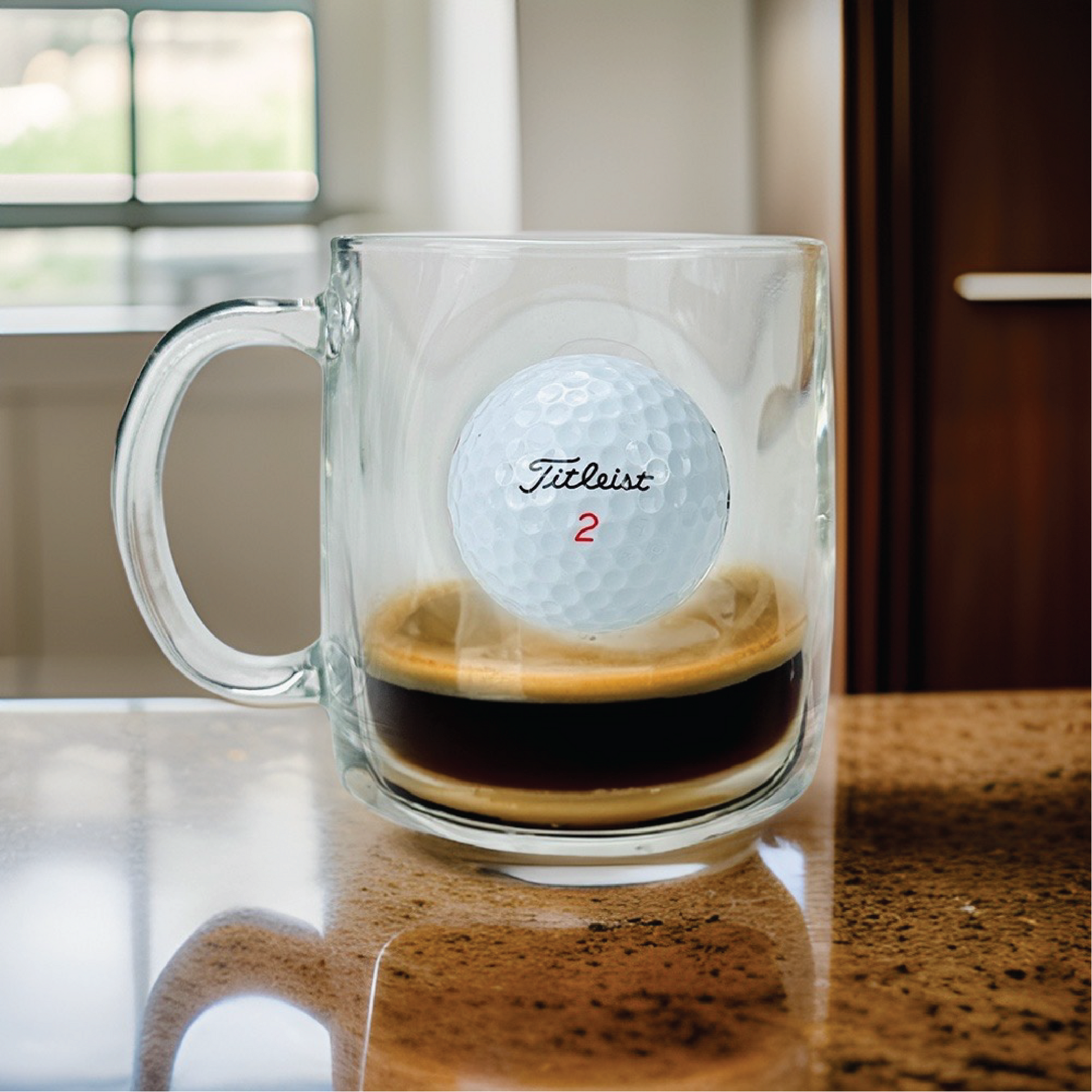 Golfers' Glassware Trio