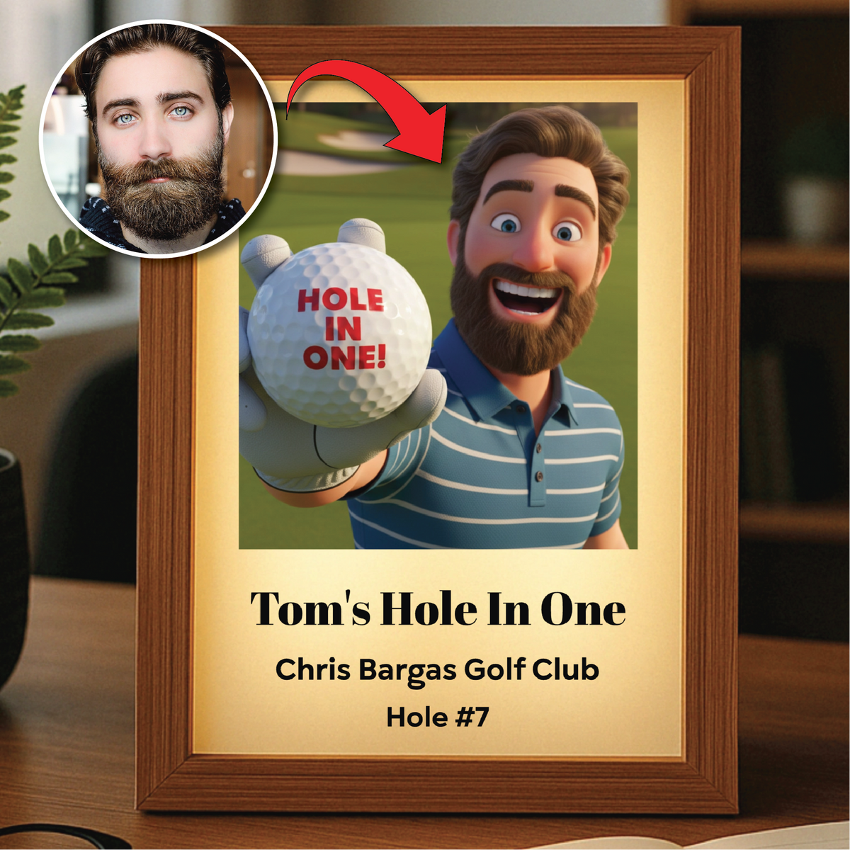 Golfer's Dream Light Frame