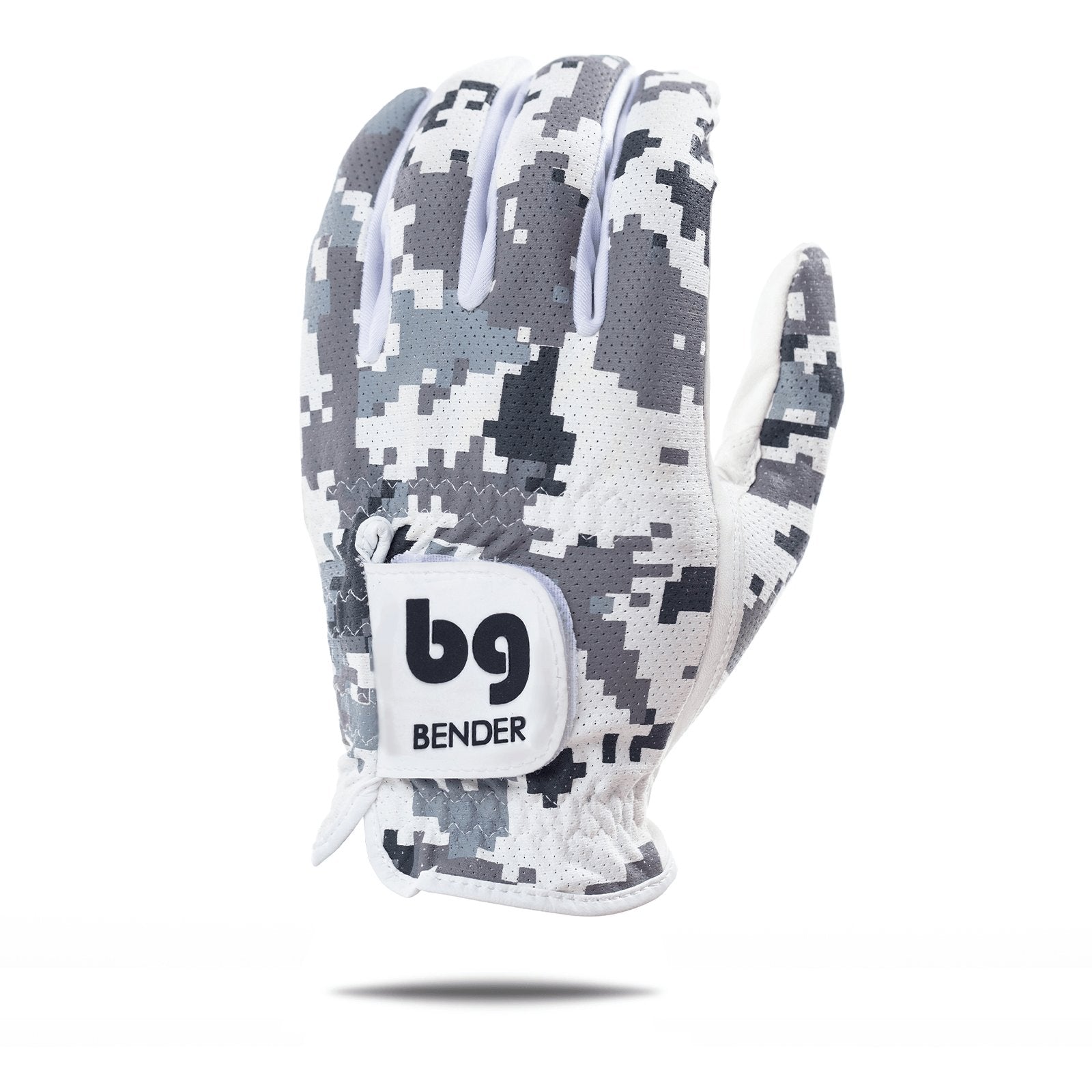 Gray Digital Camo Mesh Golf Glove
