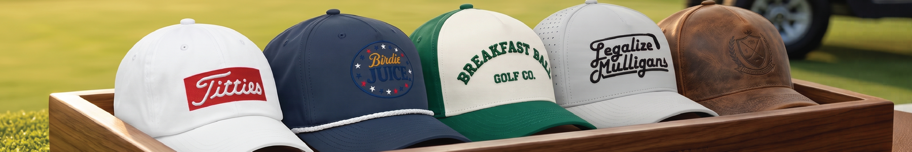 Funny Golf Hats
