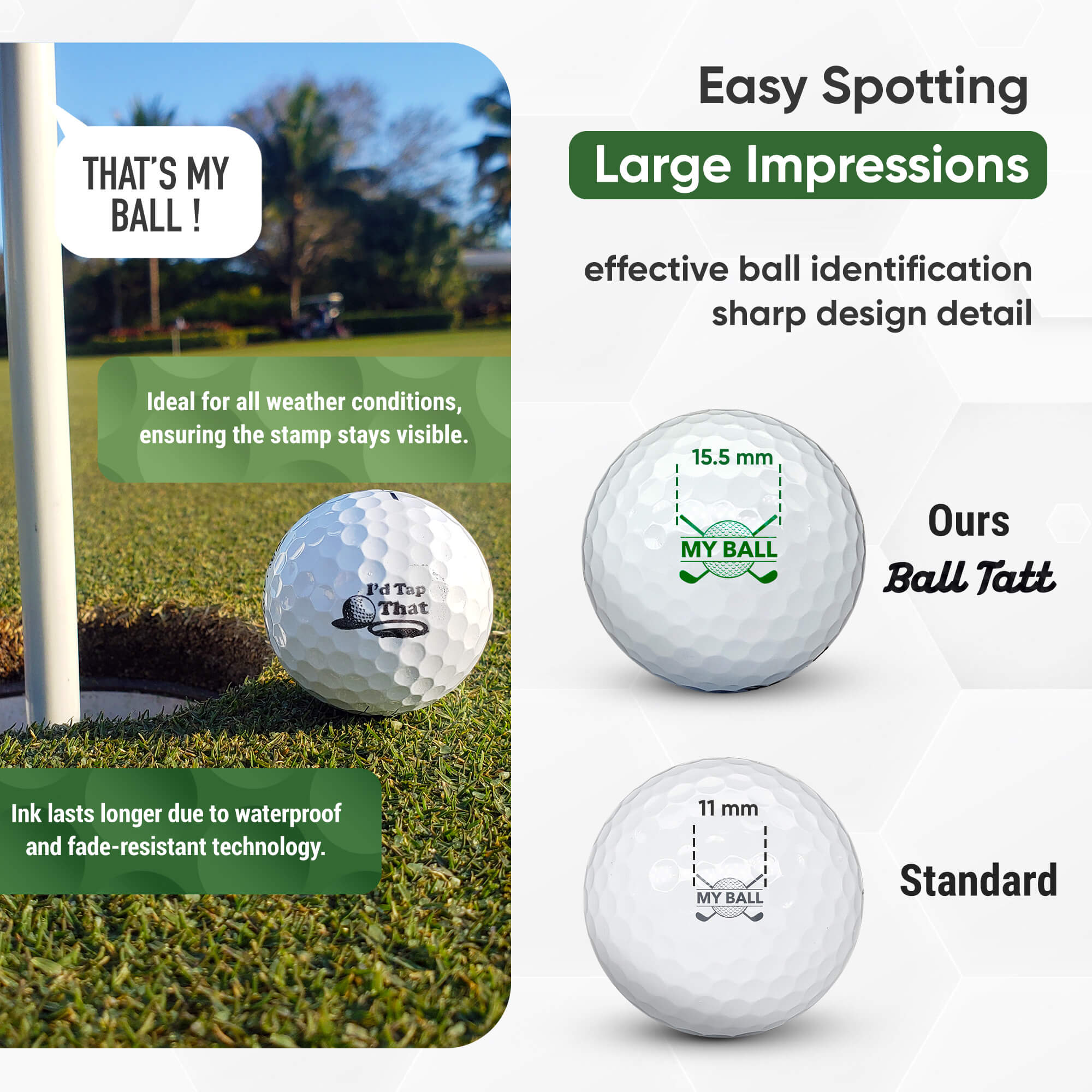 I'd Tap That Golf Design