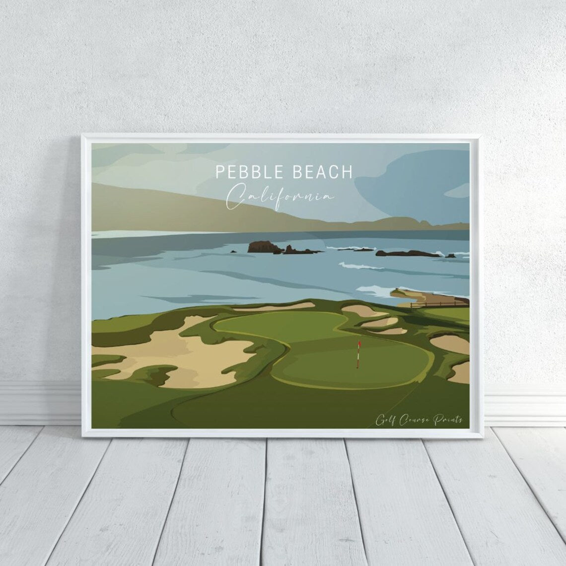 17th hole at Pebble Beach, California - Signature Designs