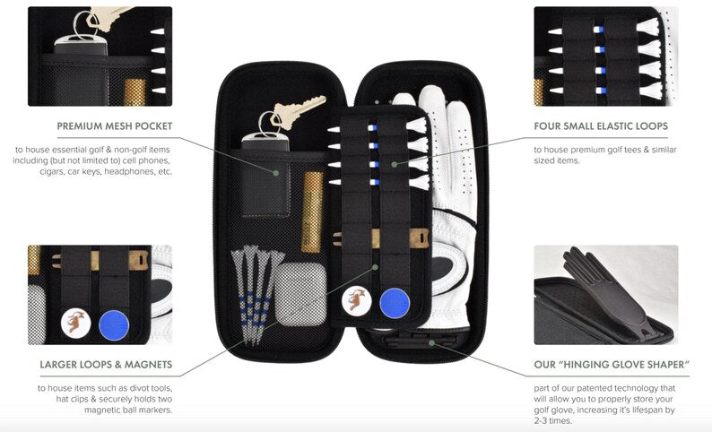 Custom Logo Caddie Case