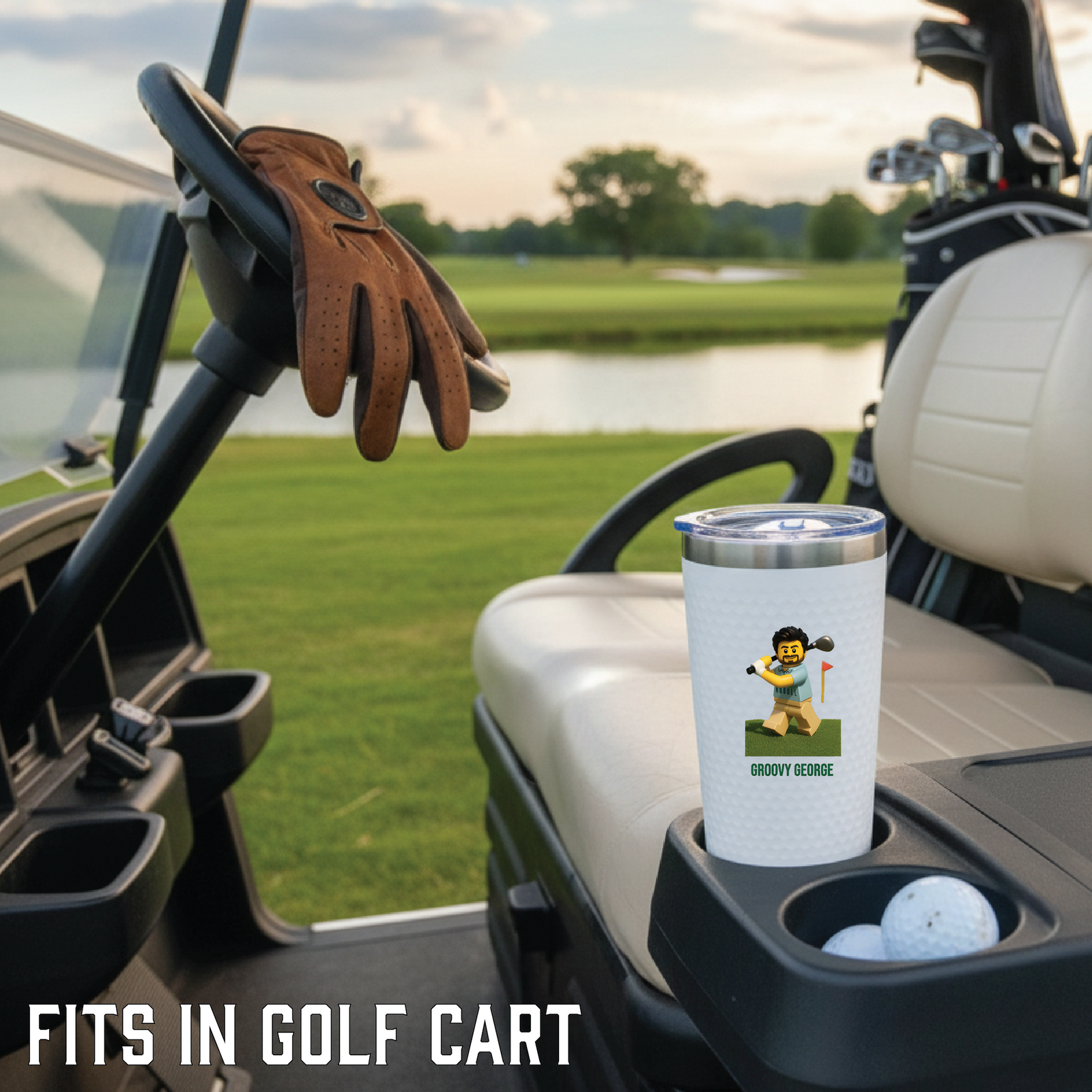 Custom Mini Me Golf Tumbler