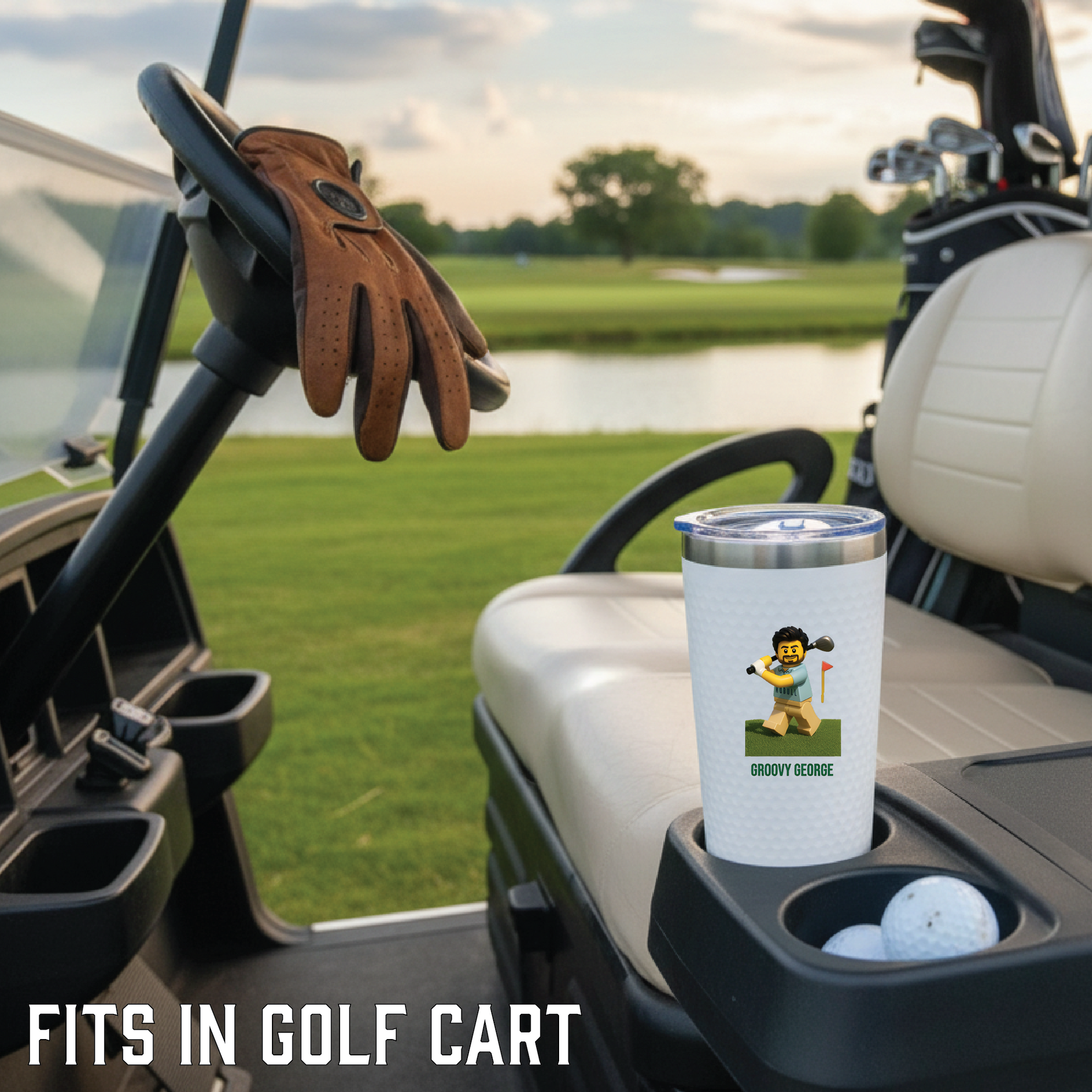 Custom Mini Me Golf Tumbler