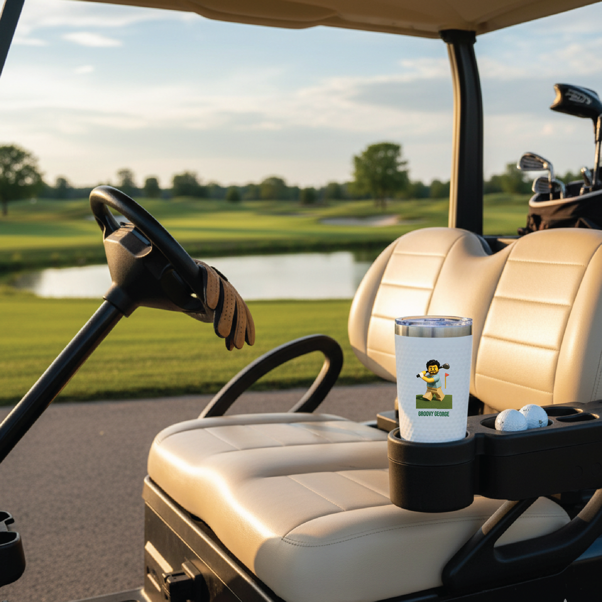 Custom Mini Me Golf Tumbler
