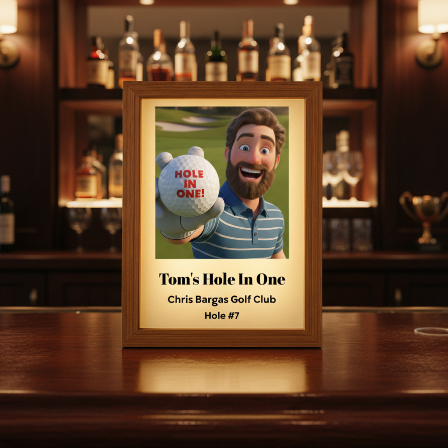 Golfer's Dream Light Frame