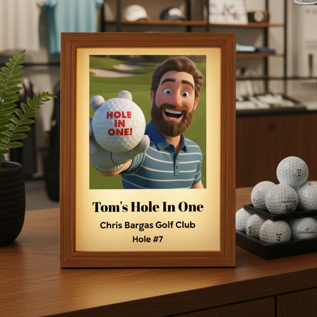 Golfer's Dream Light Frame