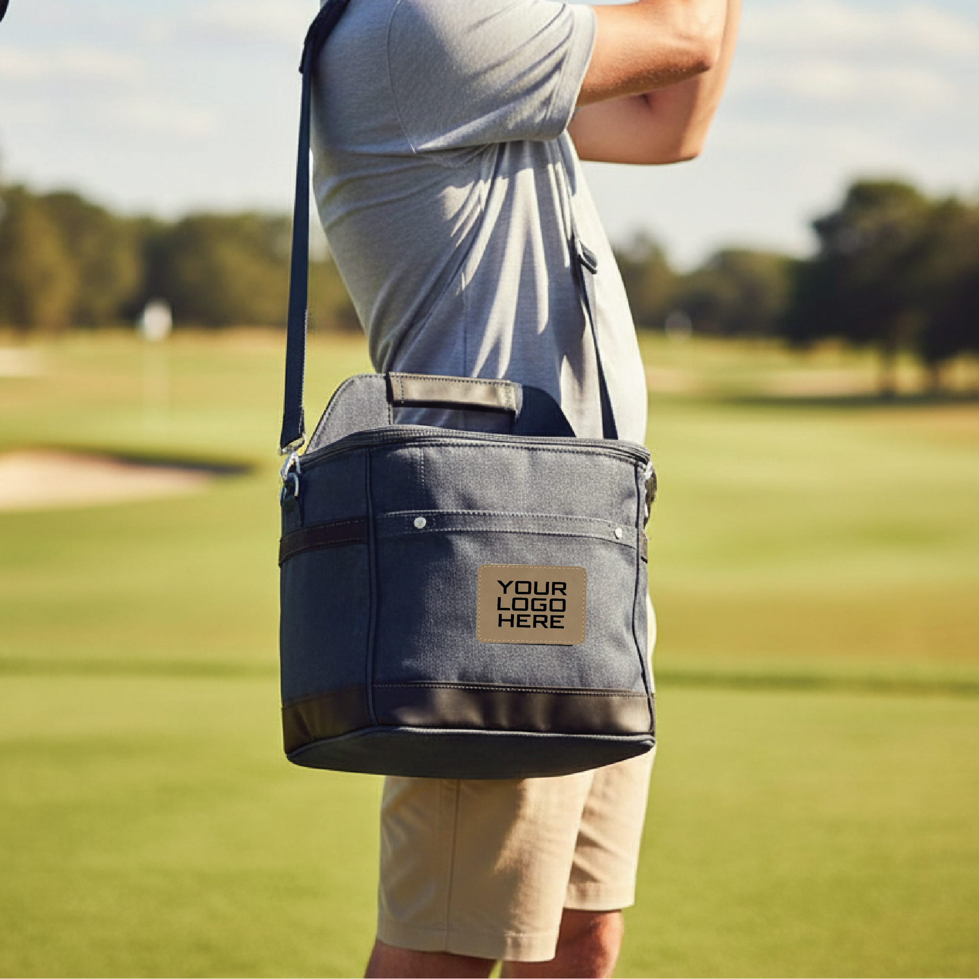 Tournament Ready Custom Logo Golf Cooler - Personalized Tournament