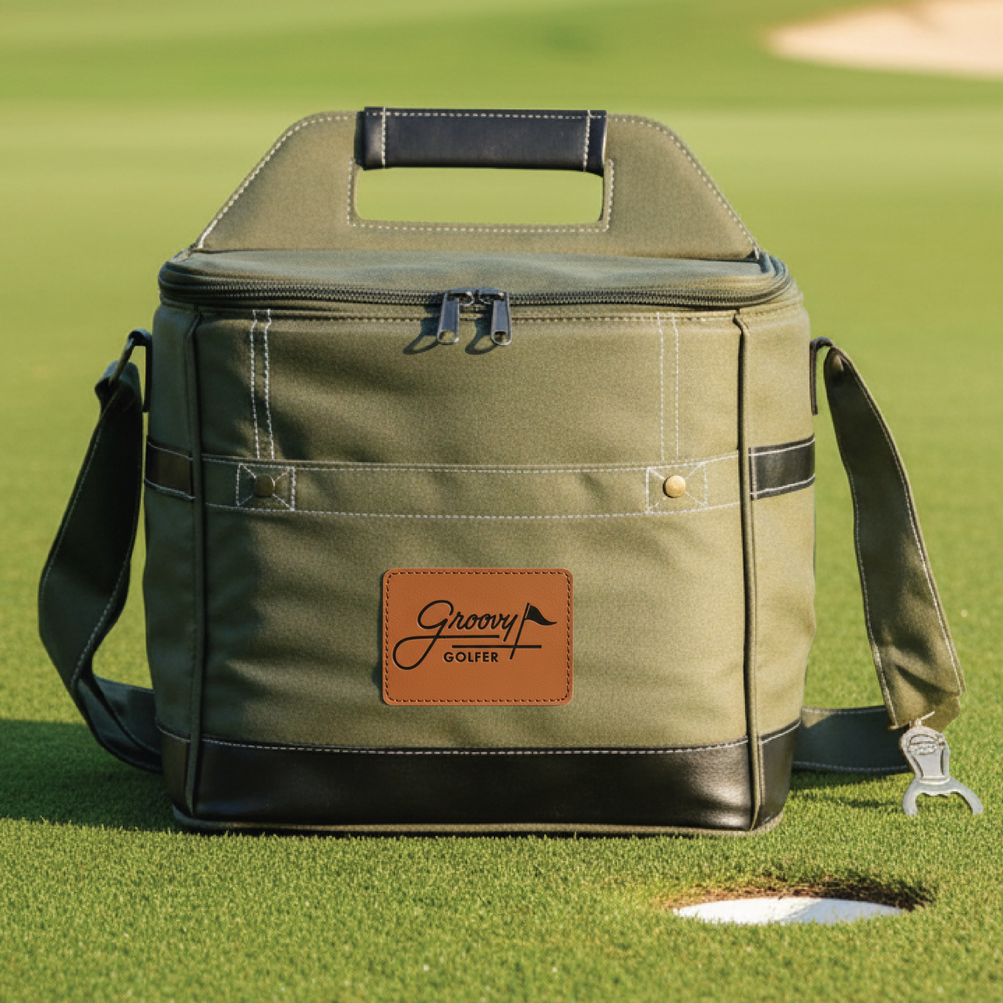 Tournament Ready Custom Logo Golf Cooler - Personalized Tournament