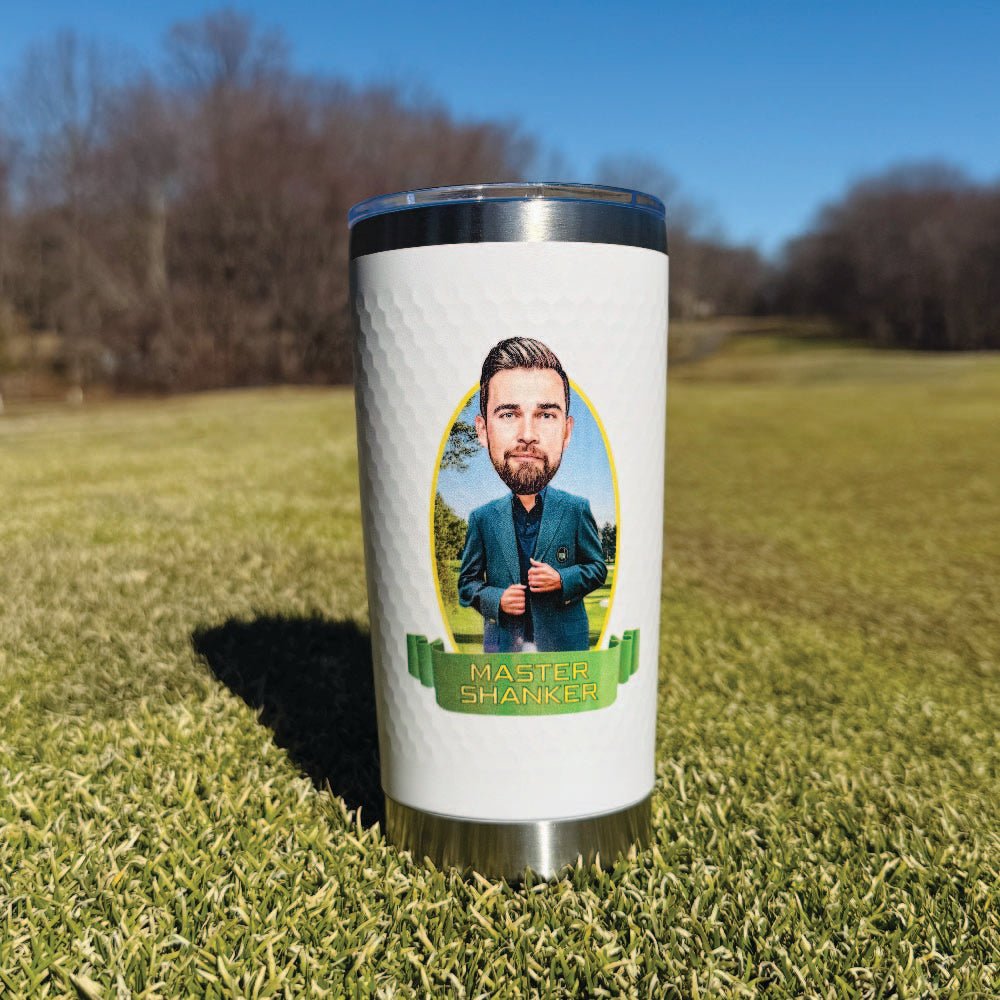 Green Jacket Jokester Tumbler