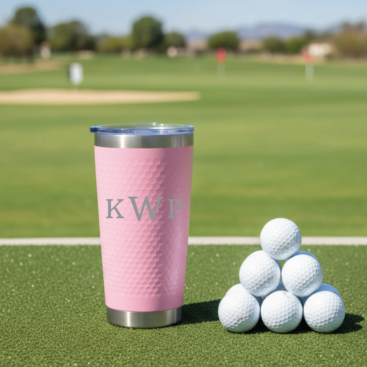 The Fairway Flair Personalized Tumbler