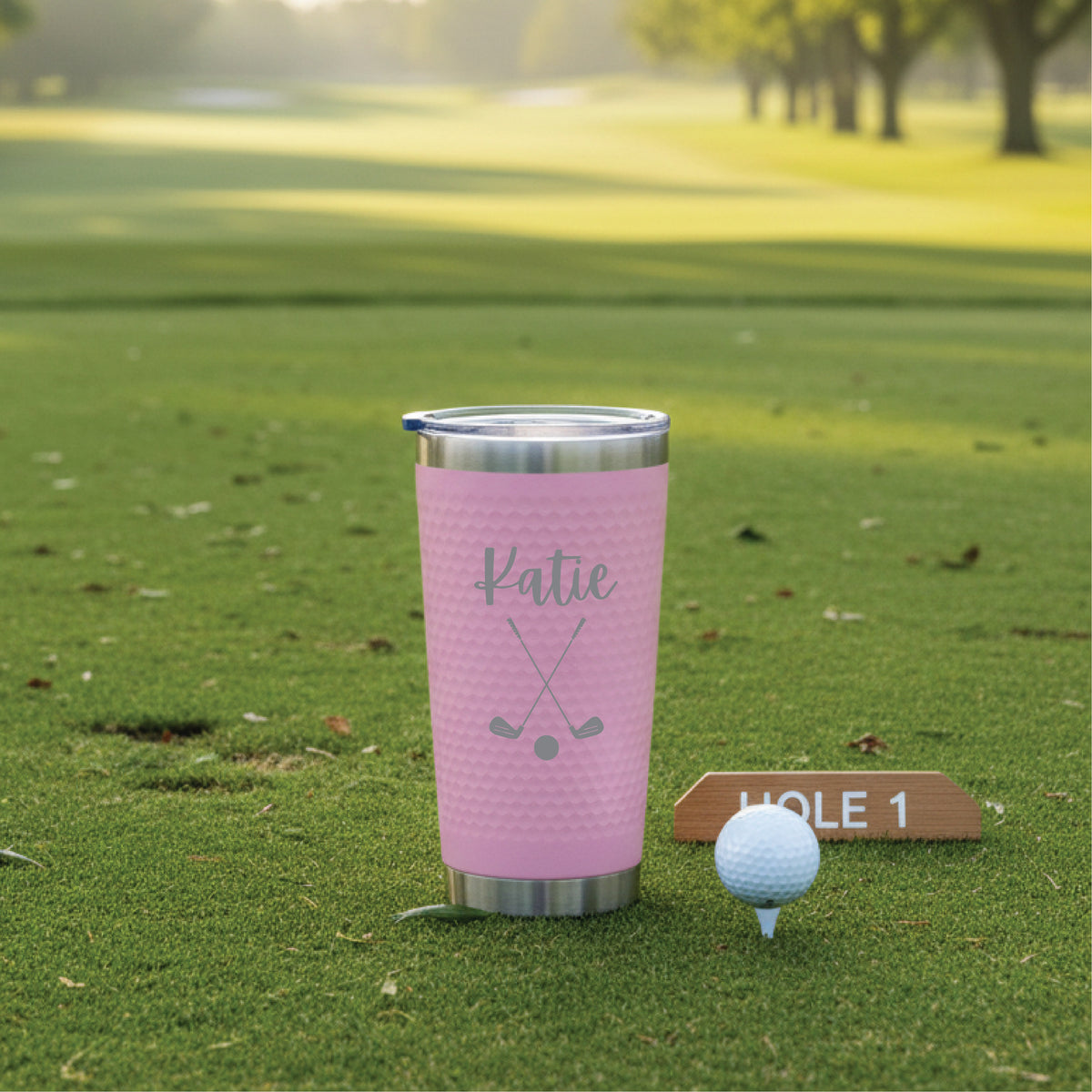 The Fairway Flair Personalized Tumbler