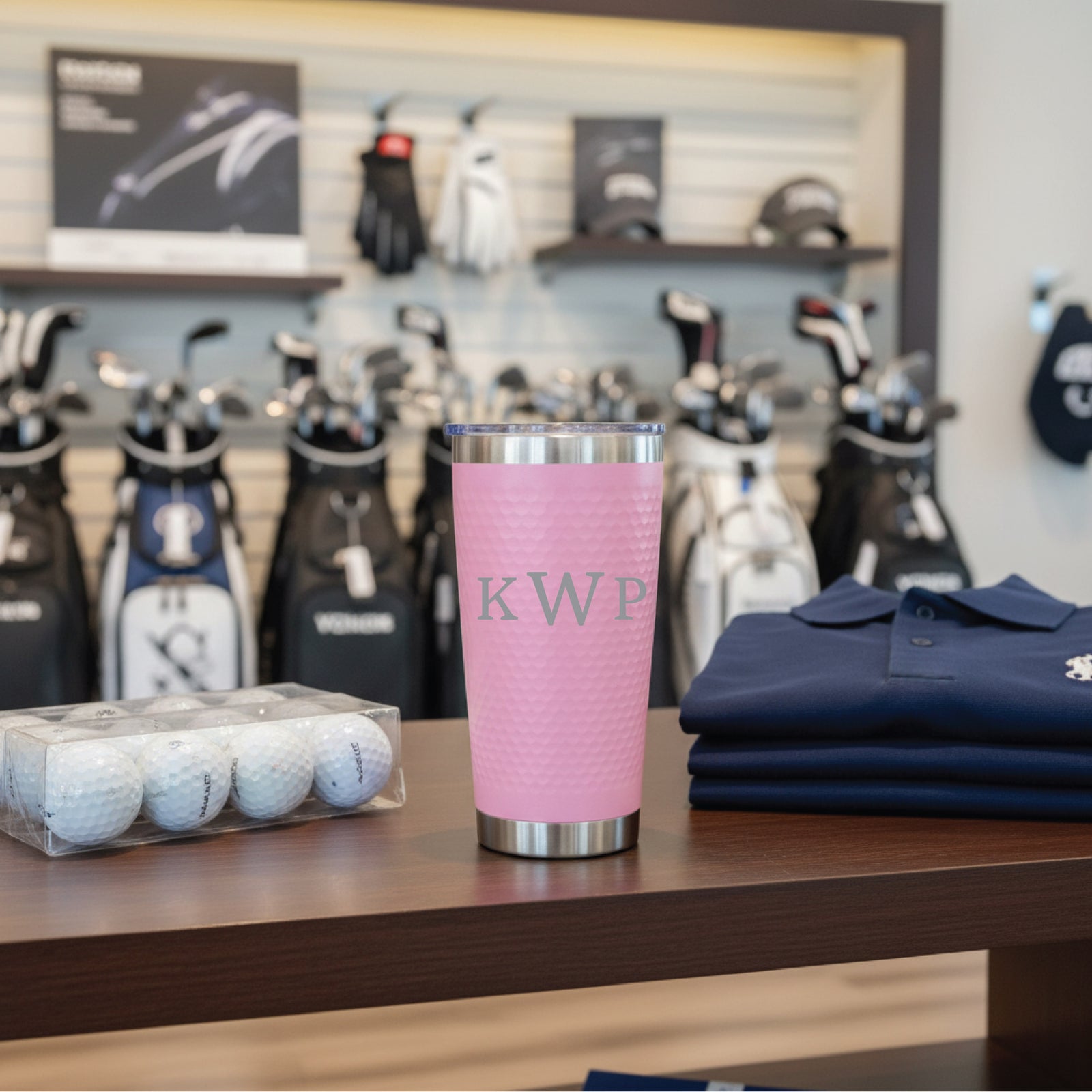 The Fairway Flair Personalized Tumbler