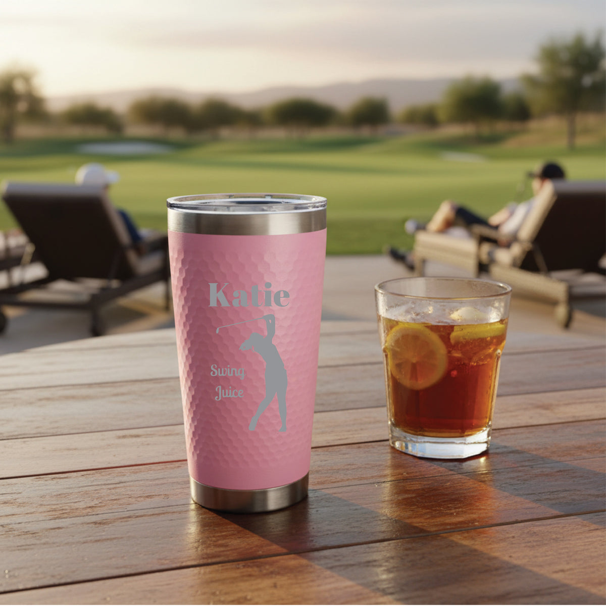 The Fairway Flair Personalized Tumbler