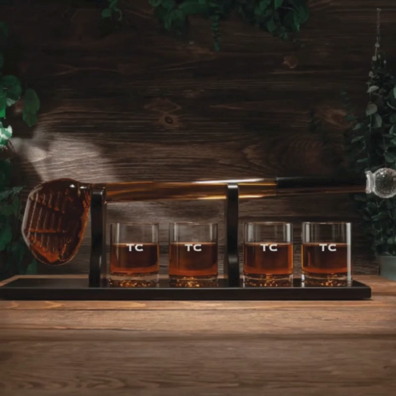 Personalized Golf Club Decanter Set