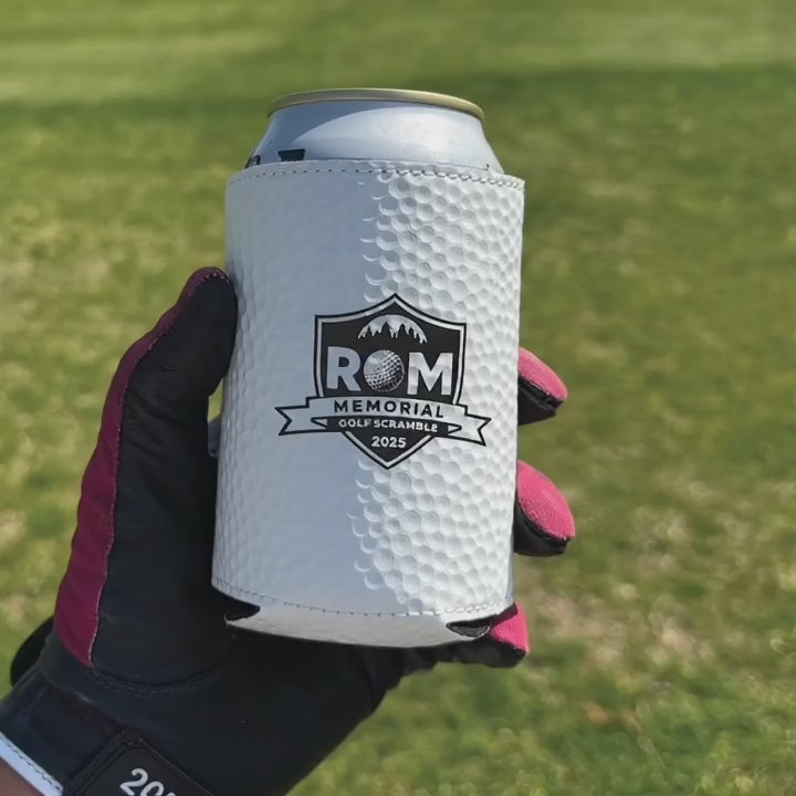 Clubhouse Magnetic Golf Tournament Koozie