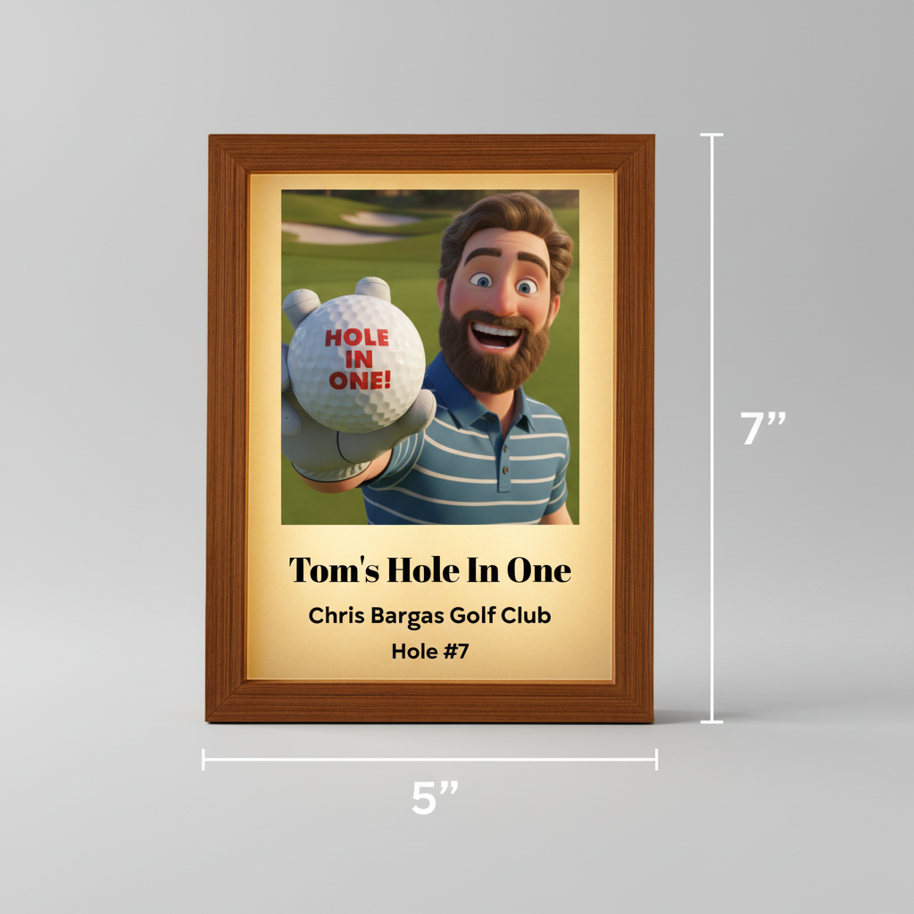 Golfer's Dream Light Frame